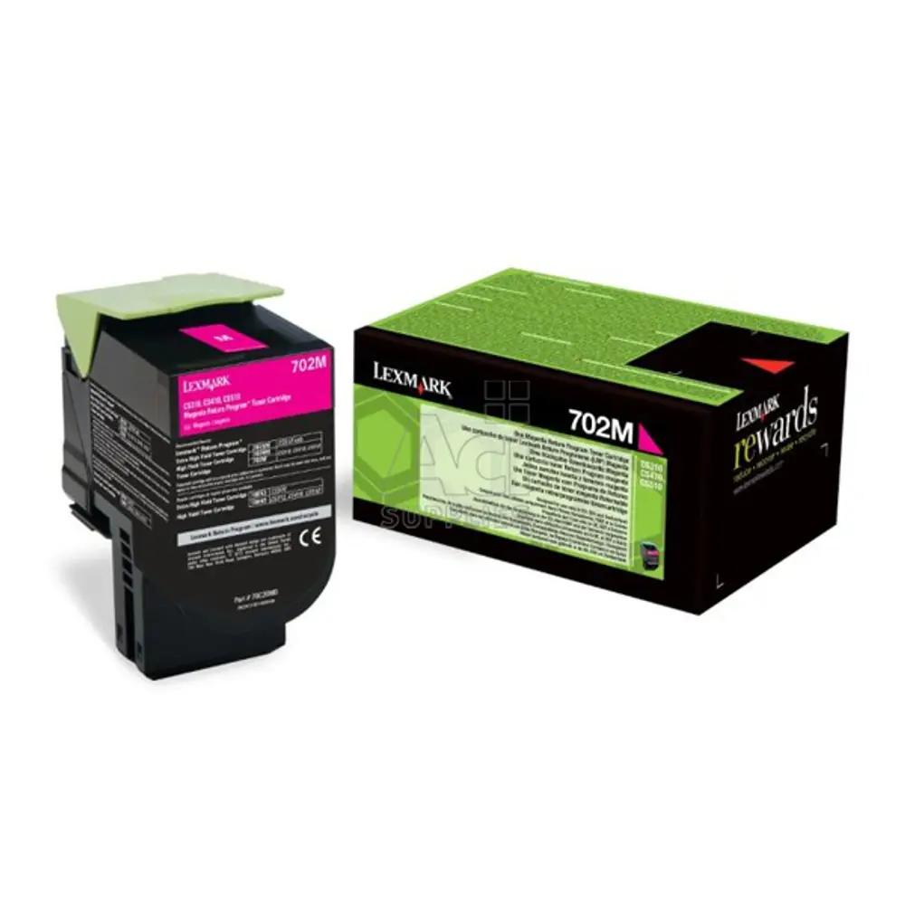 LEXMARK CS310_410_510 MAGENTA TONER CRTR SC (702M) RETURN 1k_1.webp