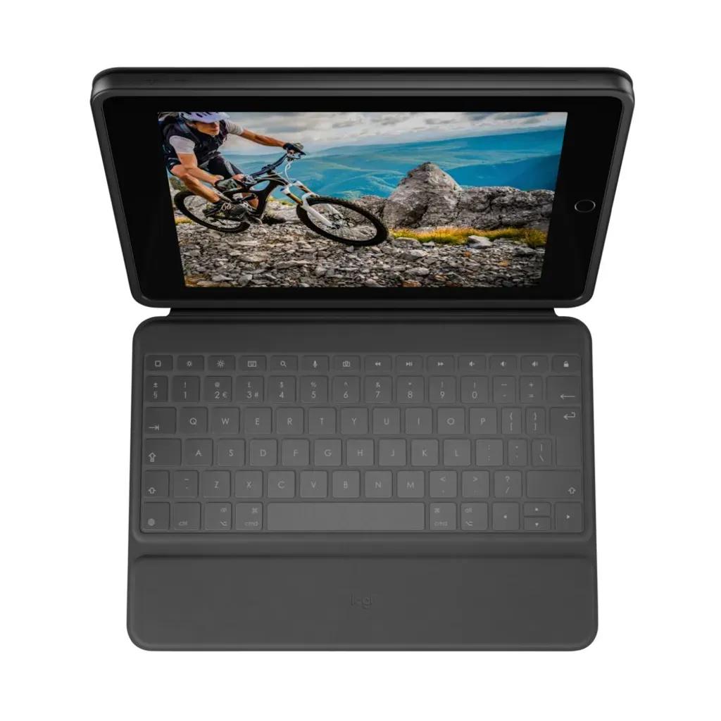 LOGITECHCaseKeyboardRuggedFolioiPad7th8thand9thgen