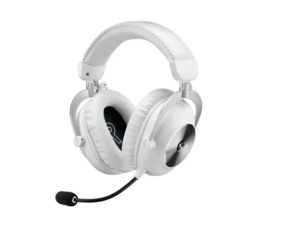 LOGITECHHeadsetGamingGProX2LightSpeedWhite