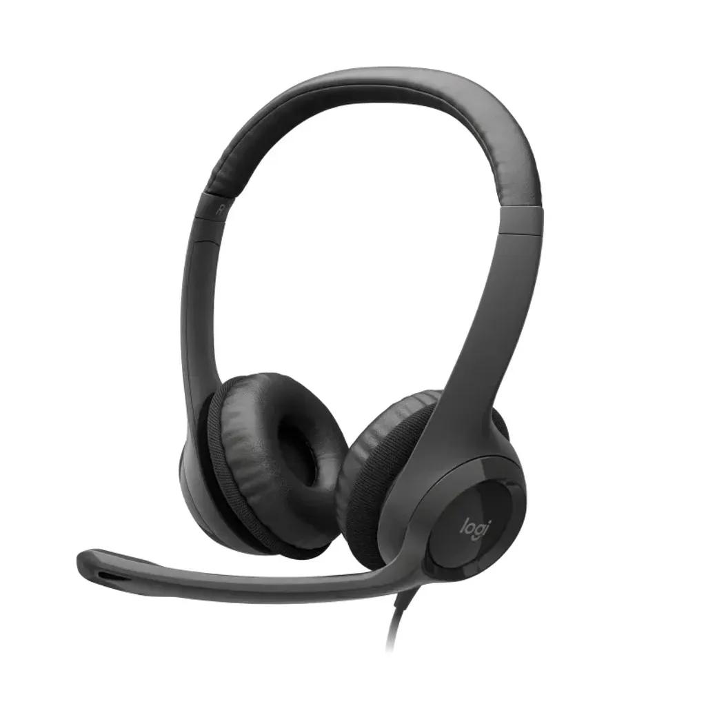 LOGITECHHeadsetWiredH390-USBTypeC-Graphite