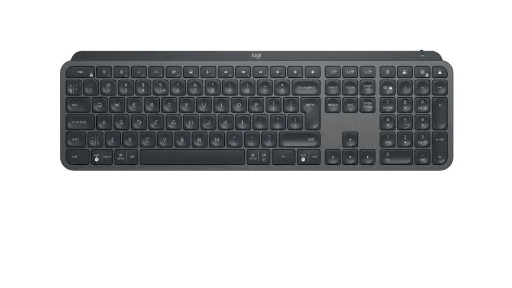 LOGITECH Keyboard Illuminated Wireless MxKeys S Graphite For Business
