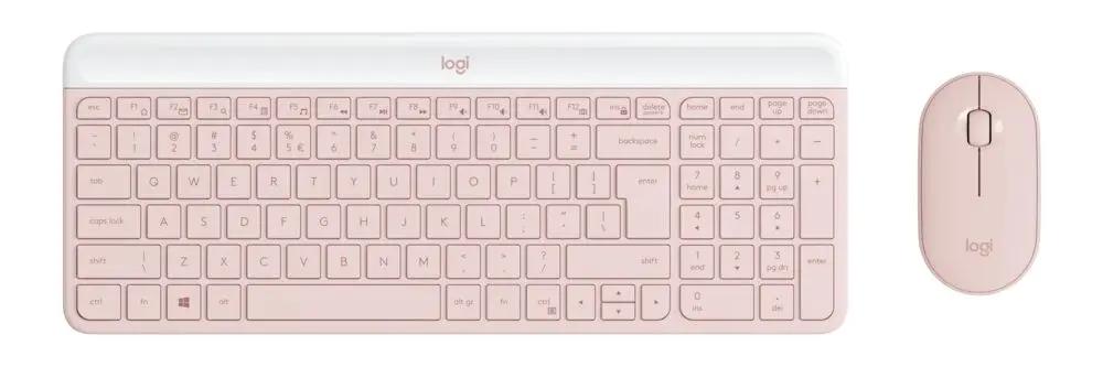 LOGITECH Keyboard_Mouse Wireless MK470 Rose_1.webp