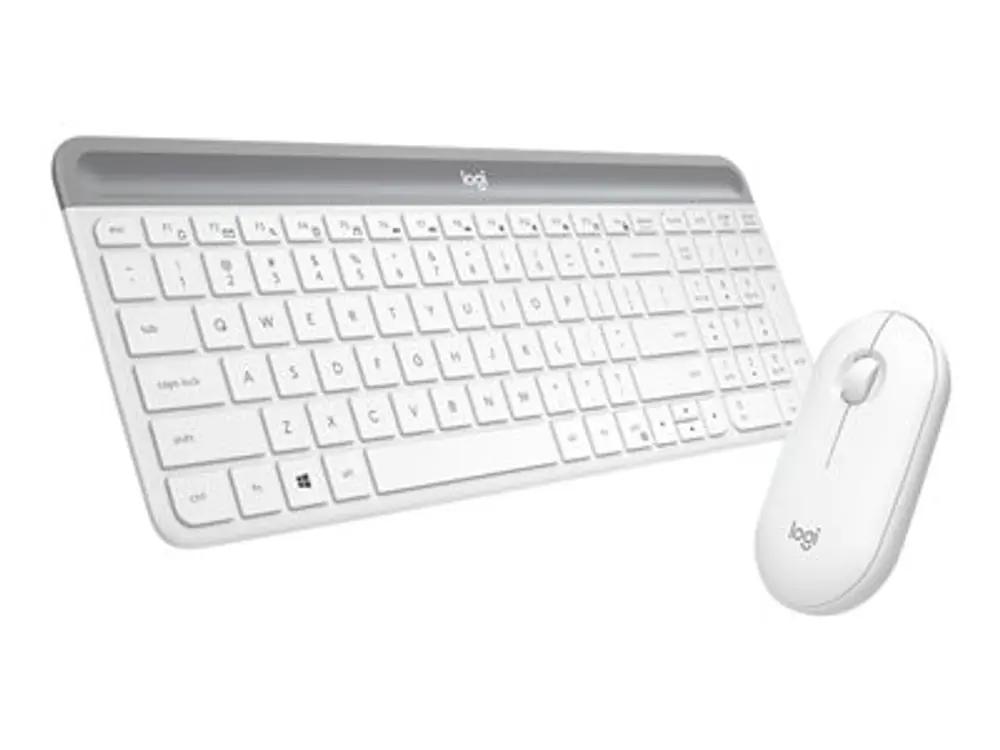LOGITECH Keyboard_Mouse Wireless MK470 White_1.webp