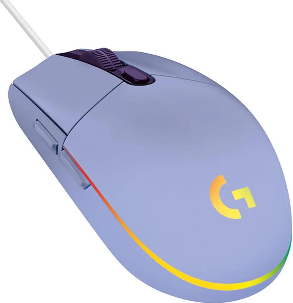 LOGITECH Mouse Gaming G102 Lightsync Lilac_1.webp