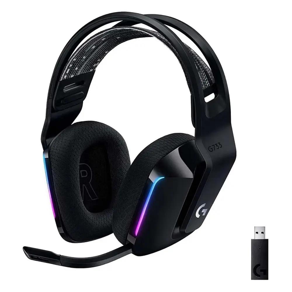LOGITECH Wireless Headset Gaming G733 LightSpeed Black_1.webp