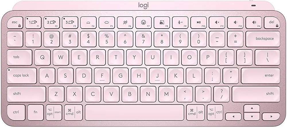 LOGITECH Wireless Keyboard Mx Keys Mini Rose_1.webp