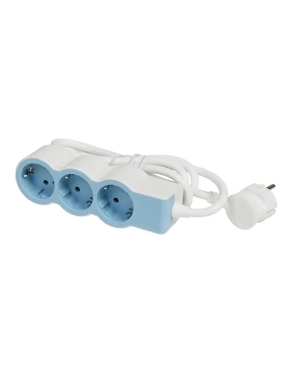 LegrandSurgeArrest3Outlets1.5mCableWhiteBlue
