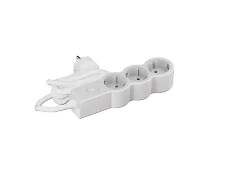LegrandSurgeArrest3Outlets1.5mCableWhiteGrey