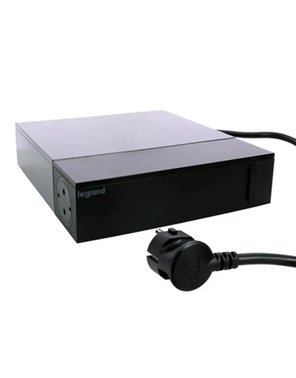 LegrandSurgeArrest4Outlets2mCableTVBlack