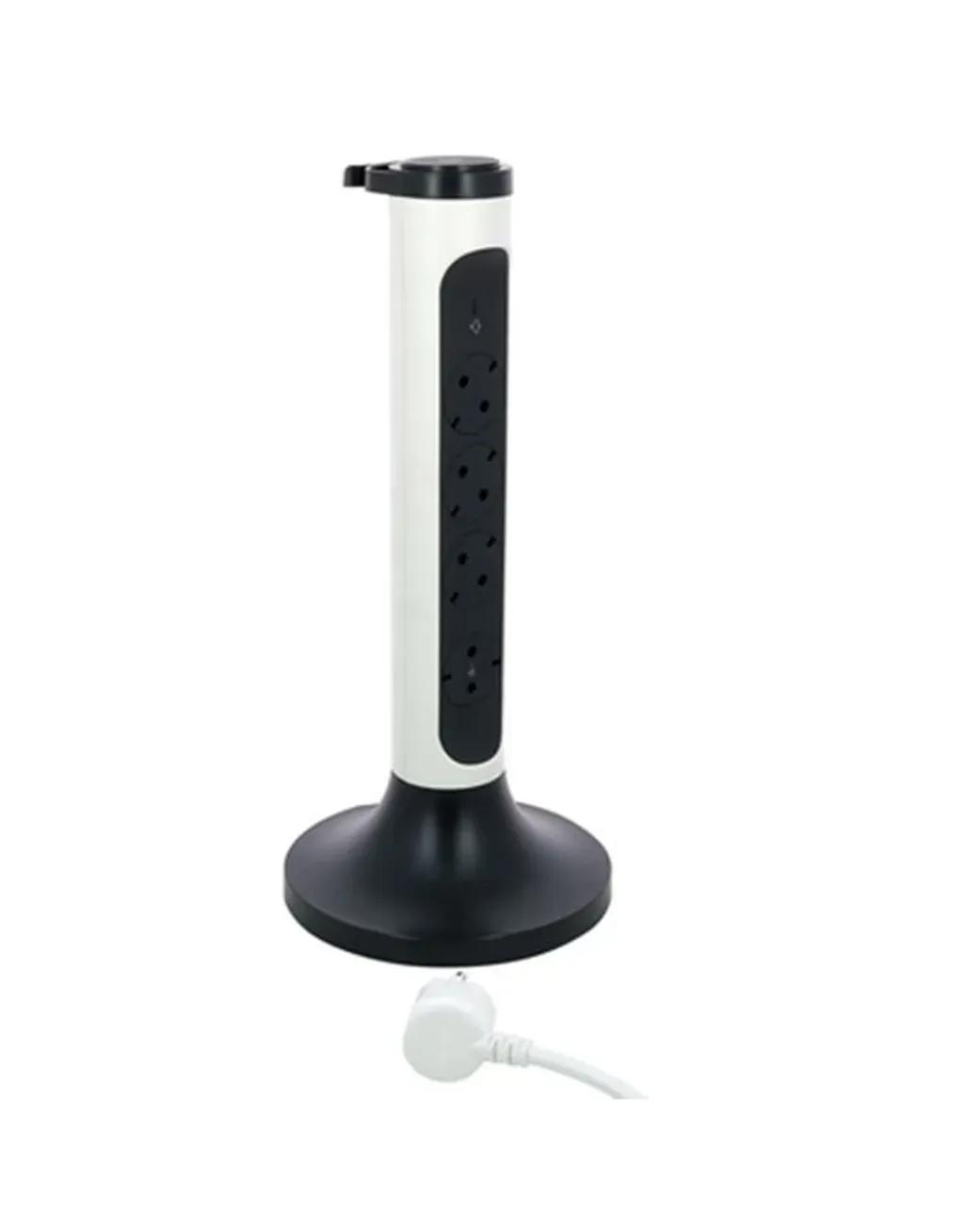 LegrandSurgeArrest4Outlets2mCableTowerWhite