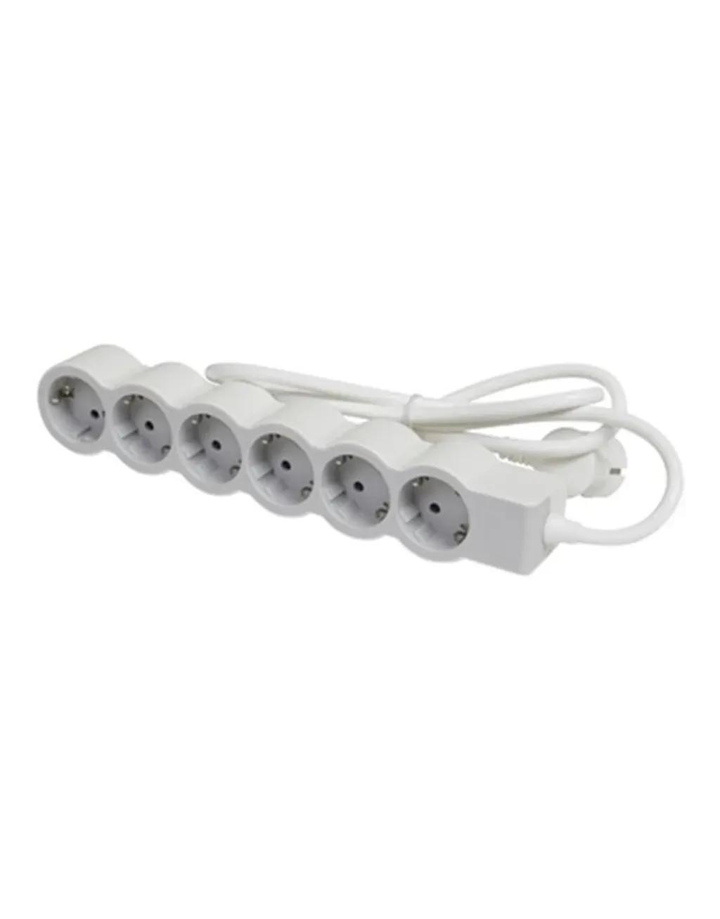 LegrandSurgeArrest6Outlets3mCableWhiteGrey