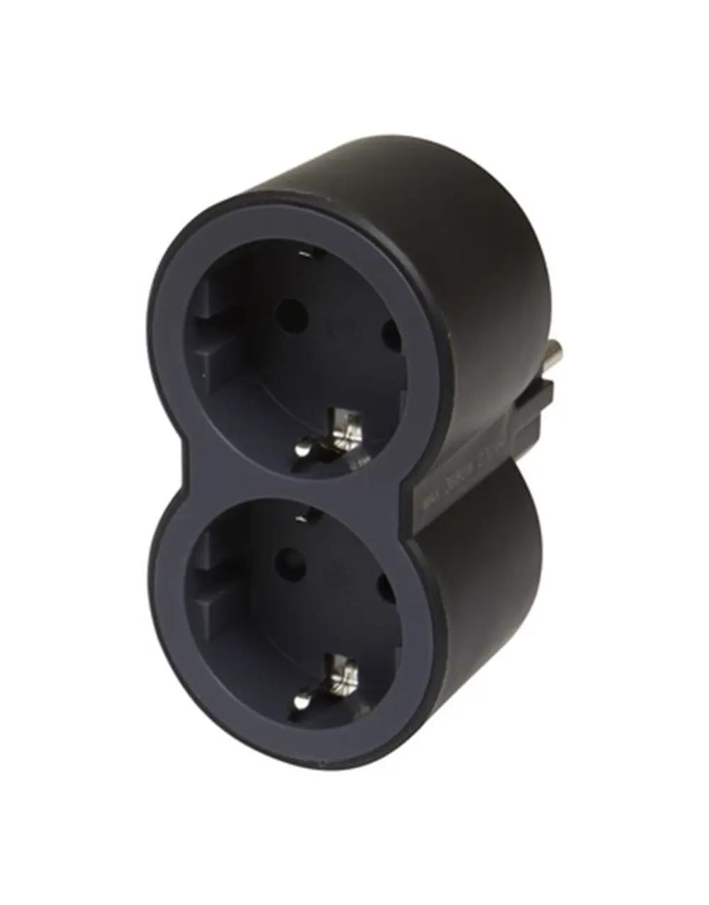 Legrand SurgeArrest 2 Outlets Black_Grey_1.webp