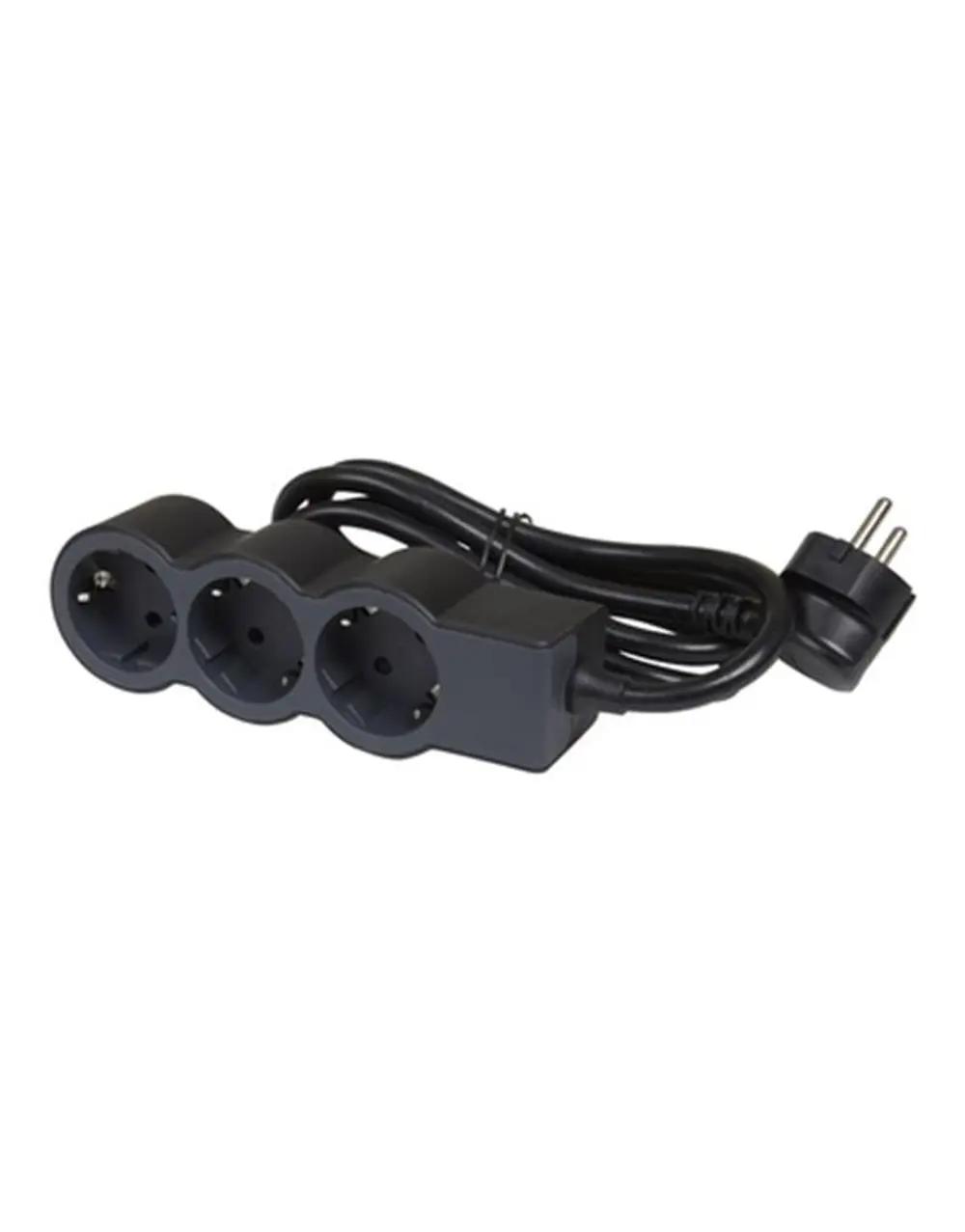 Legrand SurgeArrest 3 Outlets 1.5m Cable Black_Grey_1.webp