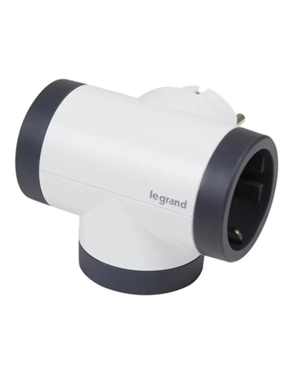 Legrand SurgeArrest 3 Outlets Black_Grey Rotating_1.webp