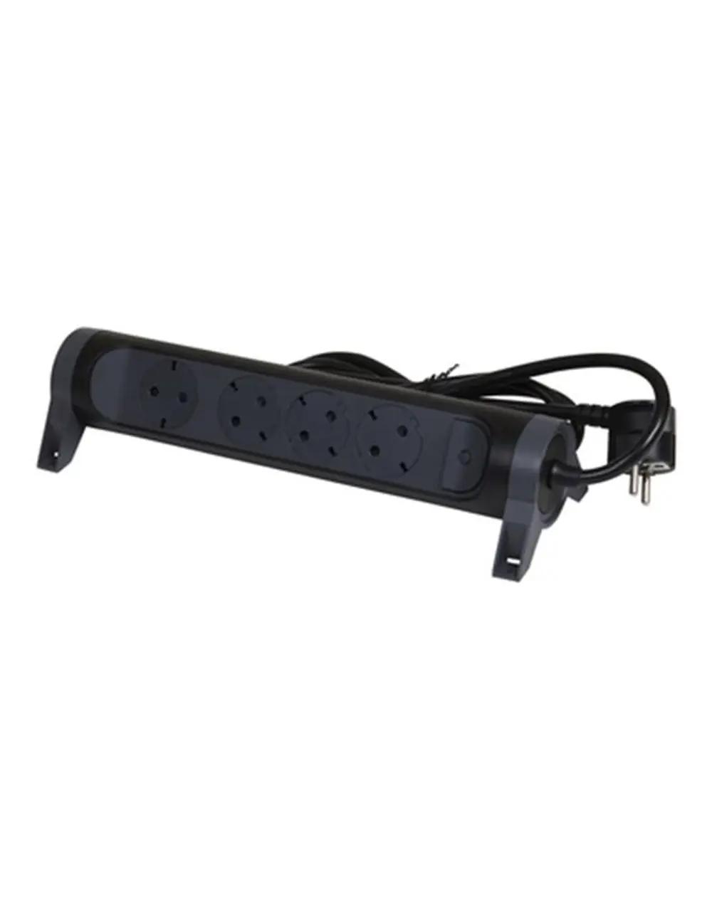 Legrand SurgeArrest 4 Outlets 1.5m Cable Black_Grey Rotating_1.webp