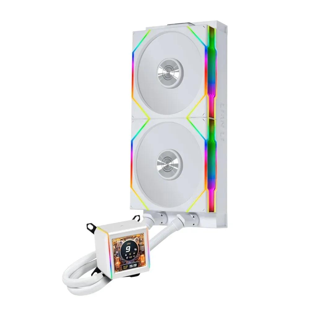 LianLiGalahadIILCD280TLWirelessWhite-AIOWaterCooler-AM5AM4-LGA185117001200115x