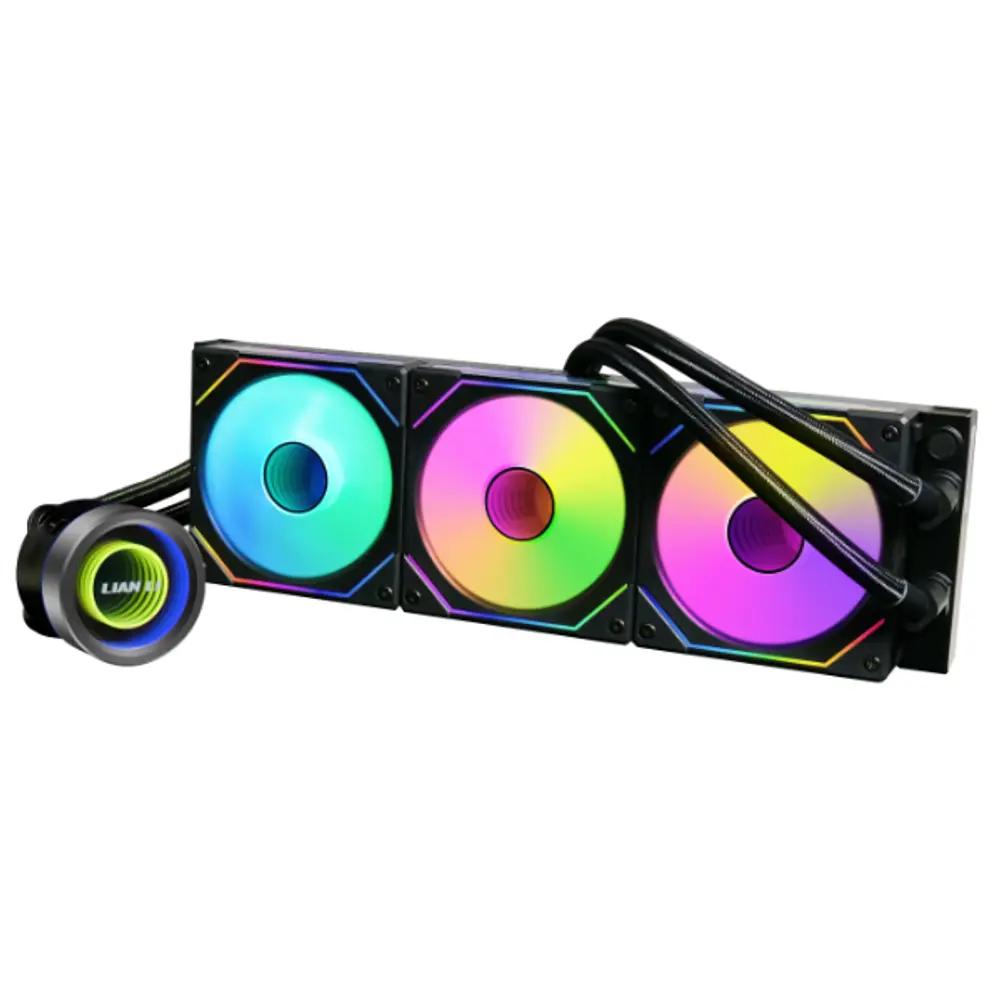 Lian Li Galahad II Trinity 360 SL-Inf Black - AIO GPU Liquid Cooler with ARGB INFINITY Fans_1.webp