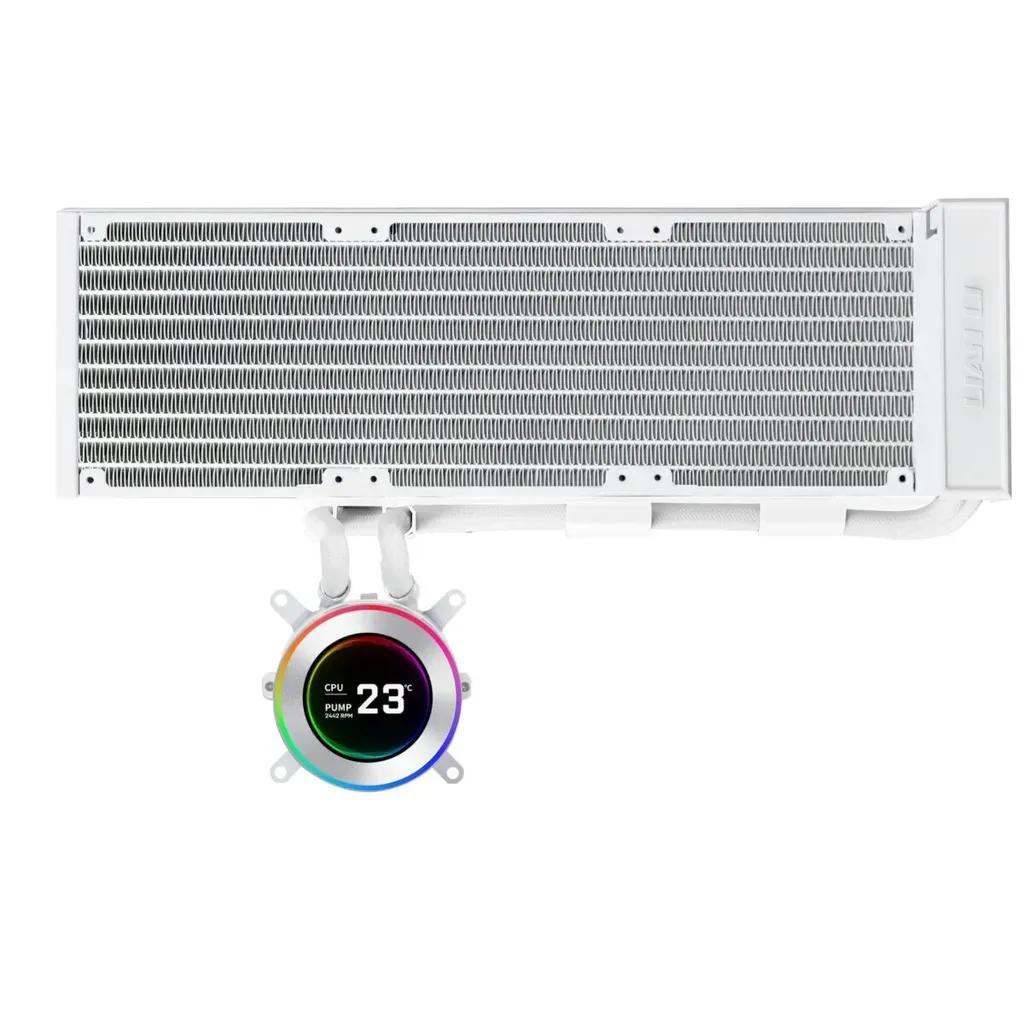 LianLiHydroShiftIILCD-C360NoFansWhite-AIOCPULiquidCooler