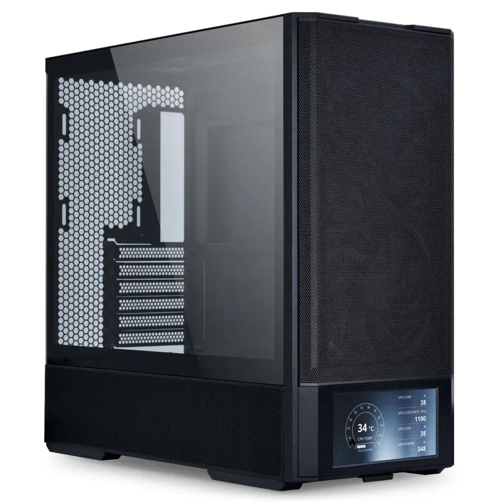 LianLiLANCOOL207DIGITALBlack-6LCDScreen-ATXPCCase4FANS2x140mm2x120mmPWM