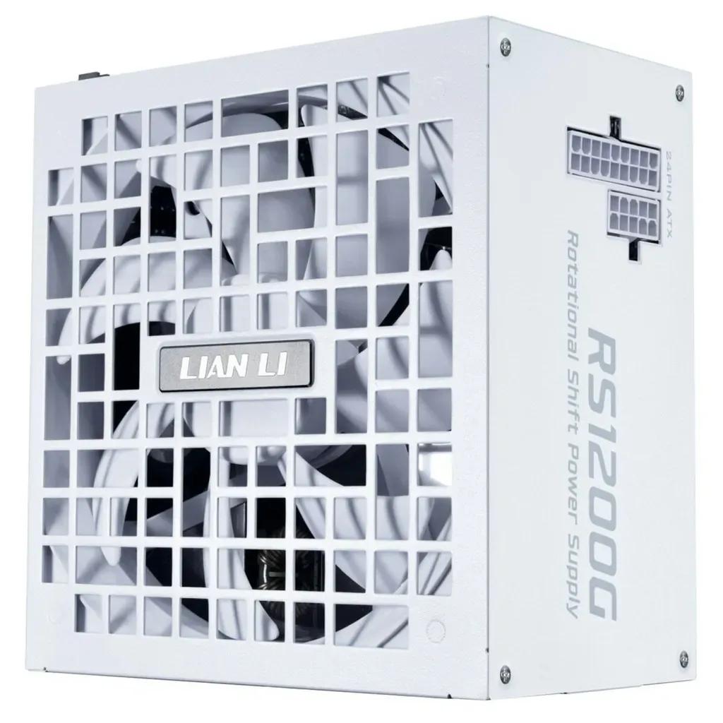 LianLiRS1200GWhite-1200Watt80GoldPSU-12V-2x6ColoredCable-RSHub-FullyModular