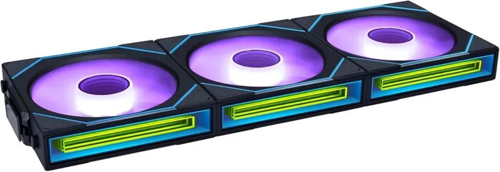 LianLiUNIFANSLINFINITYWireless3-PackBlackaRGBPWM120mm0~2200RPMControllerIncluded