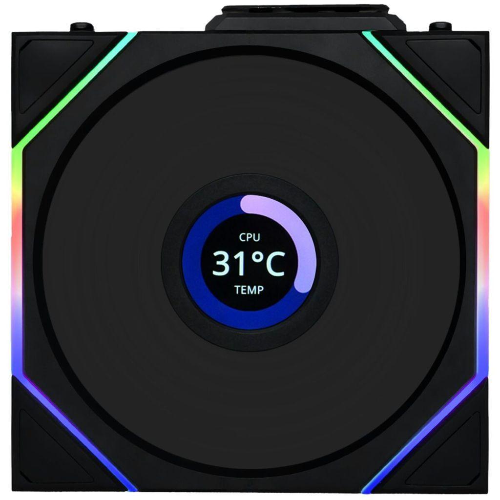 LianLiUNIFANTL-LCDWireless120Black1pcCaseFan