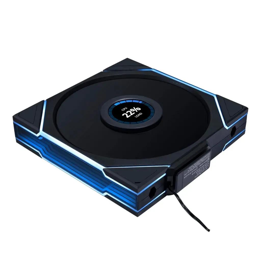 LianLiUNIFANTL-LCDWirelessReverse140Black1pcCaseFan-NoControllerIncluded