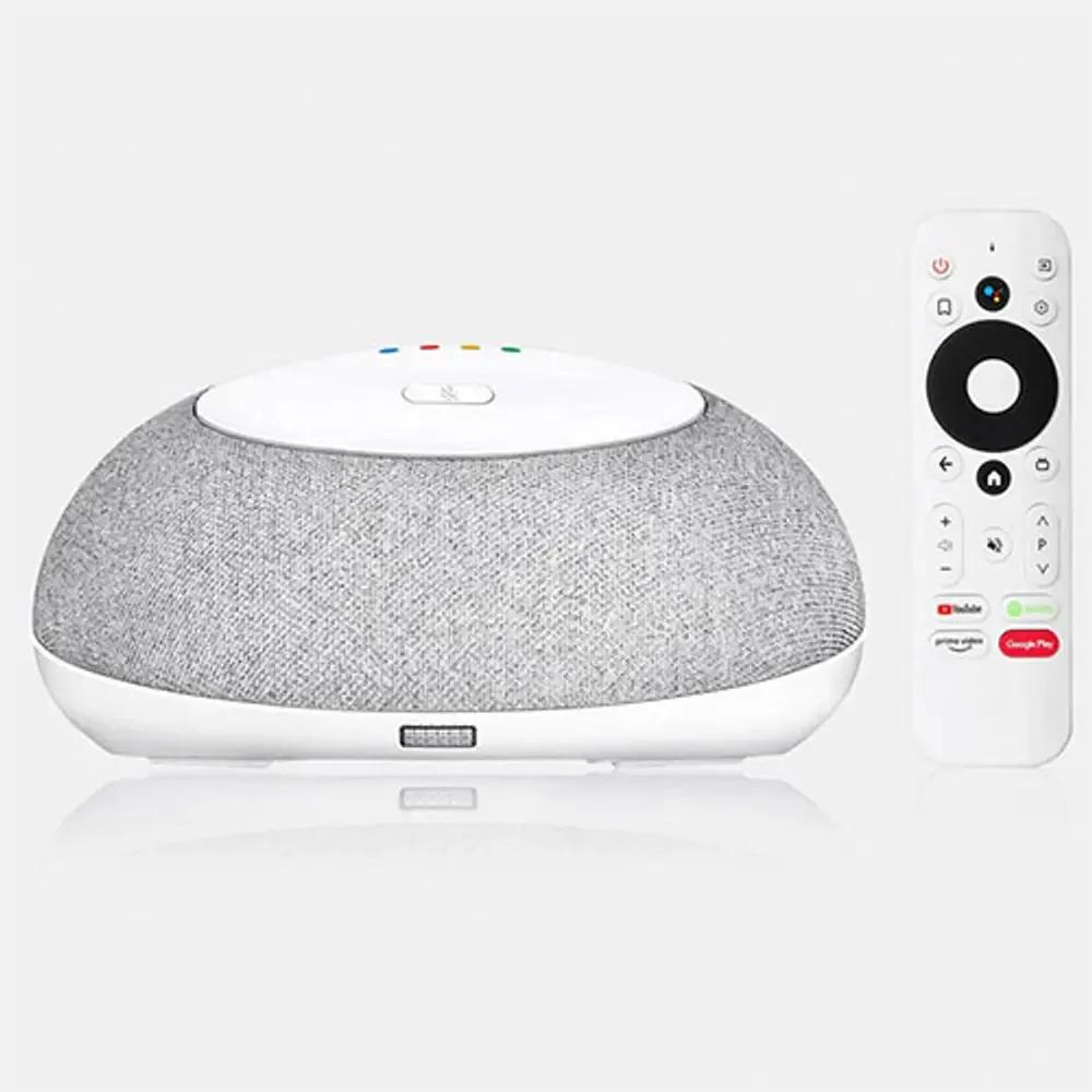 MECOOL 2in1 SMART SPEAKER WITH GOOGLE ASSISTANT AND 4K ANDROID 11 TV BOX 432G