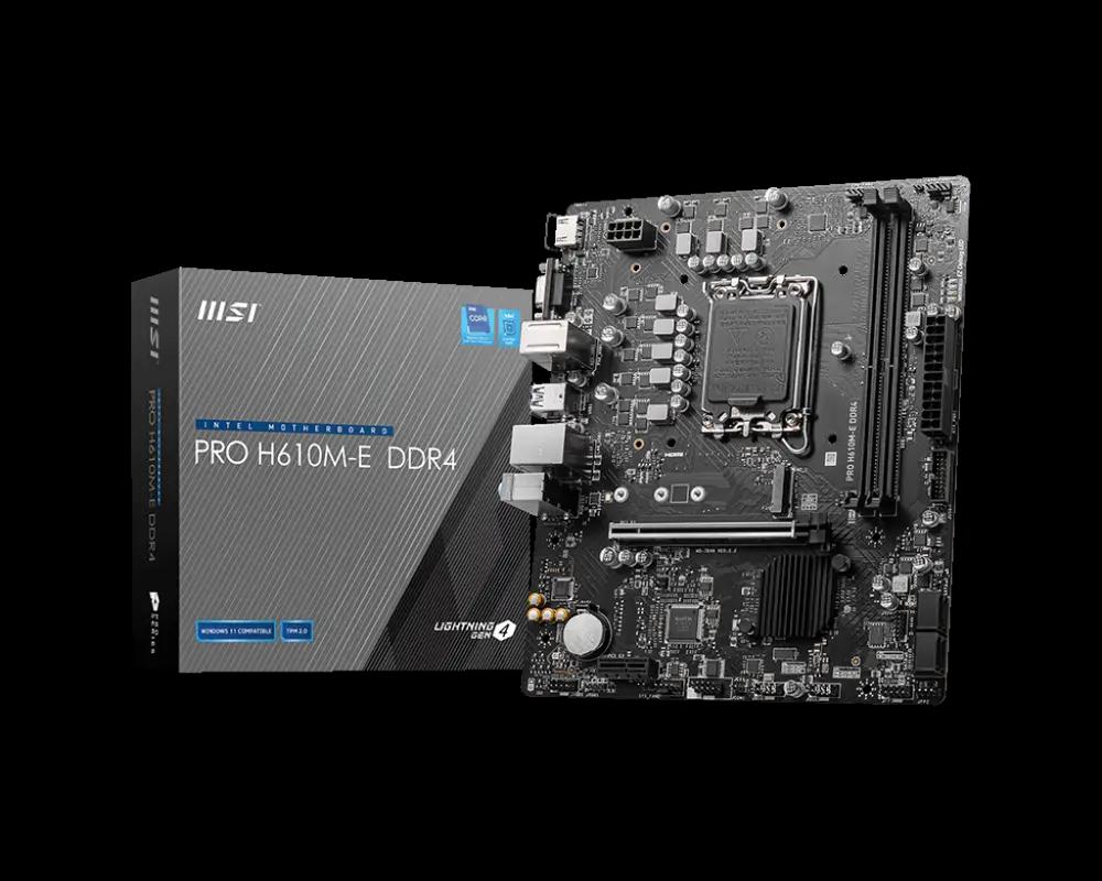 Μητρική MSI PRO H610M-E DDR4_1.webp