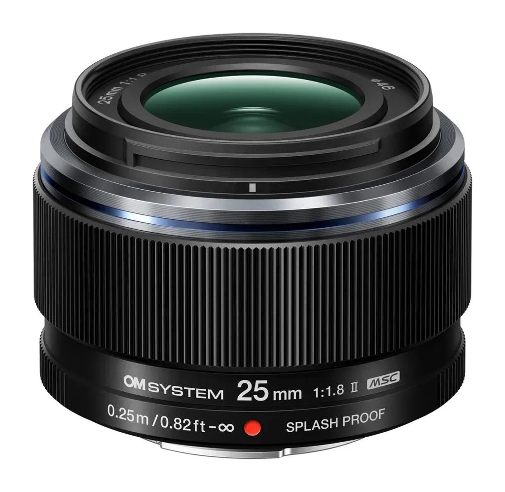 Olympus25mm11.8IIBLACKM.ZUIKODIGITALES-M2518LenseMicroFT