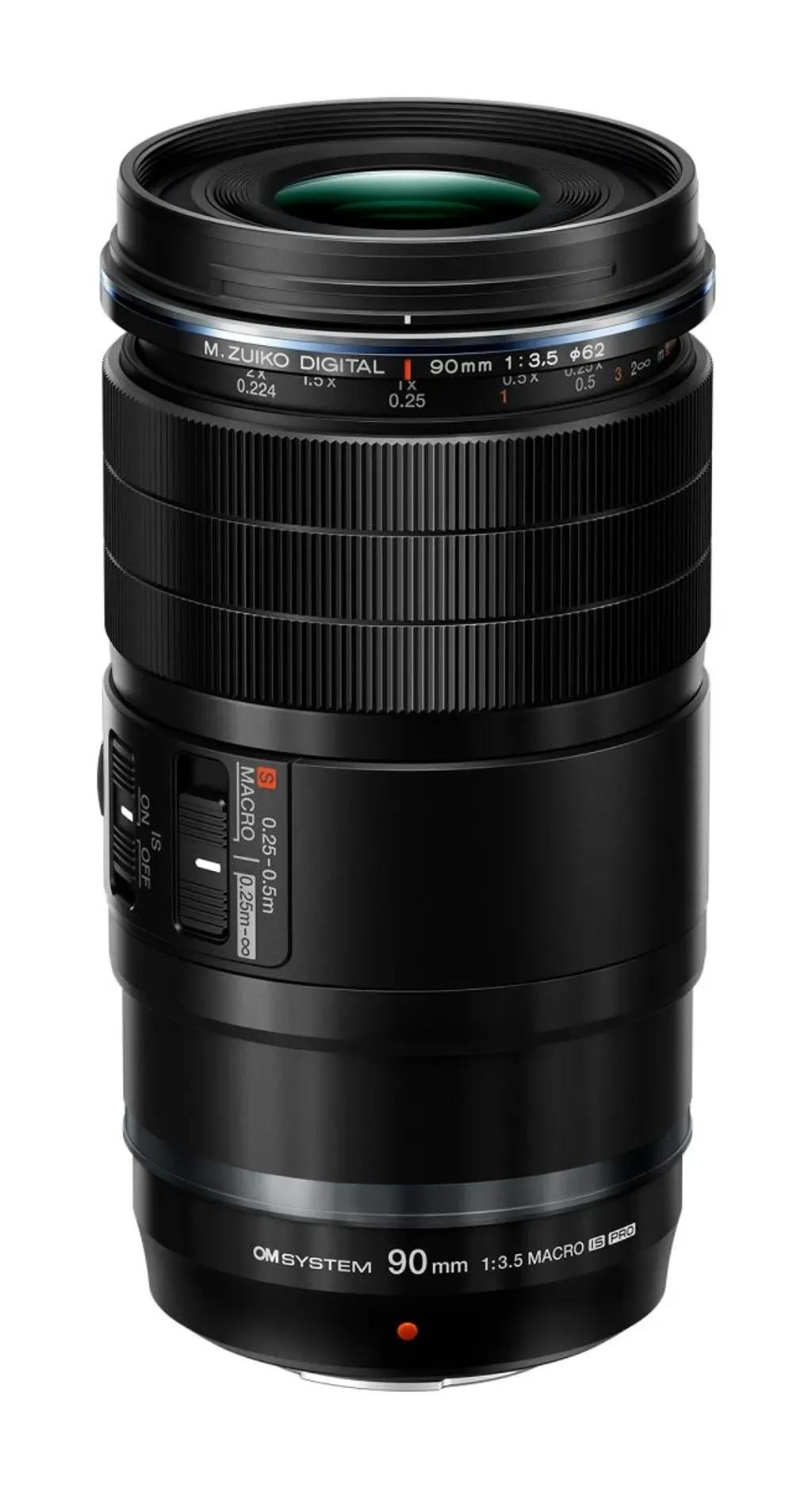 OlympusM.ZuikoDigitalED90mmF3.5MacroISPROincl.Lenshoodlenscap