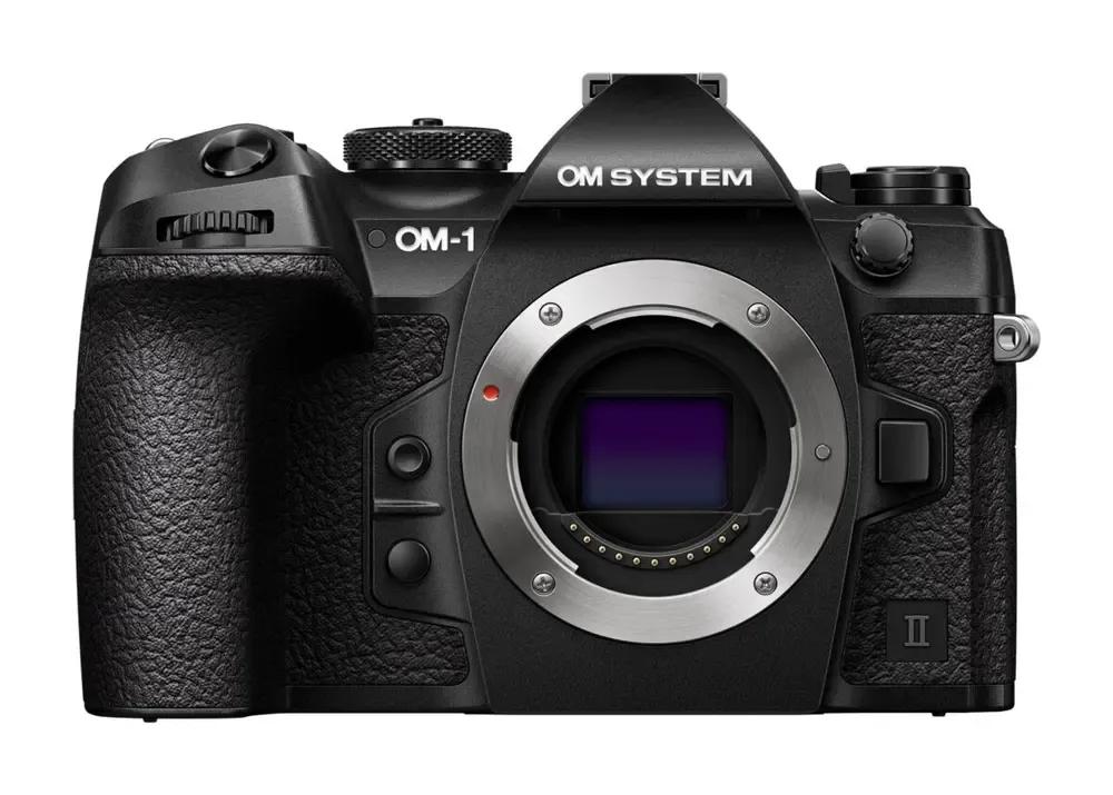 Olympus OM System OM-1 II body black w. CB-USB13 USB cable Shoulder strap BLX-1 Li-ion battery