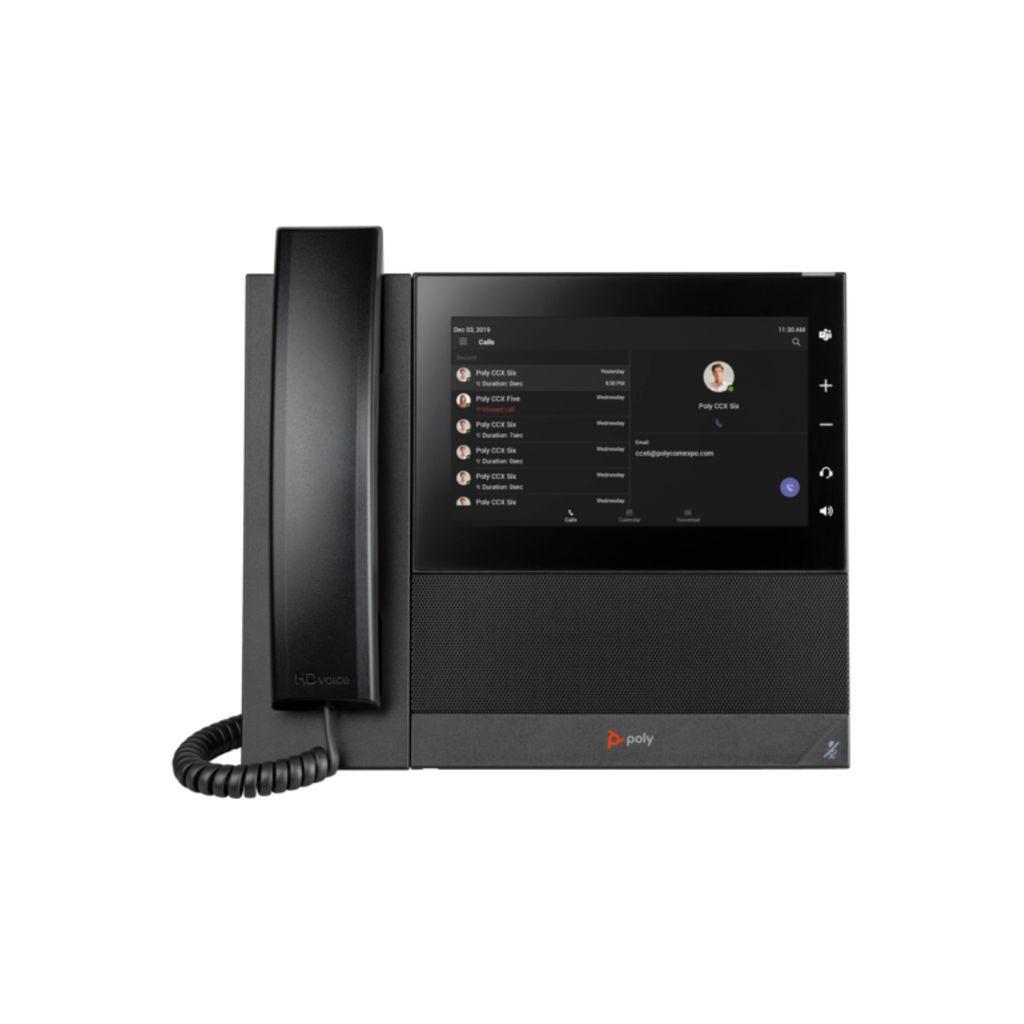 POLYCCX600BUSINESSMEDIAPHONEFORMICROSOFTTEAMSANDPOE-ENABLED