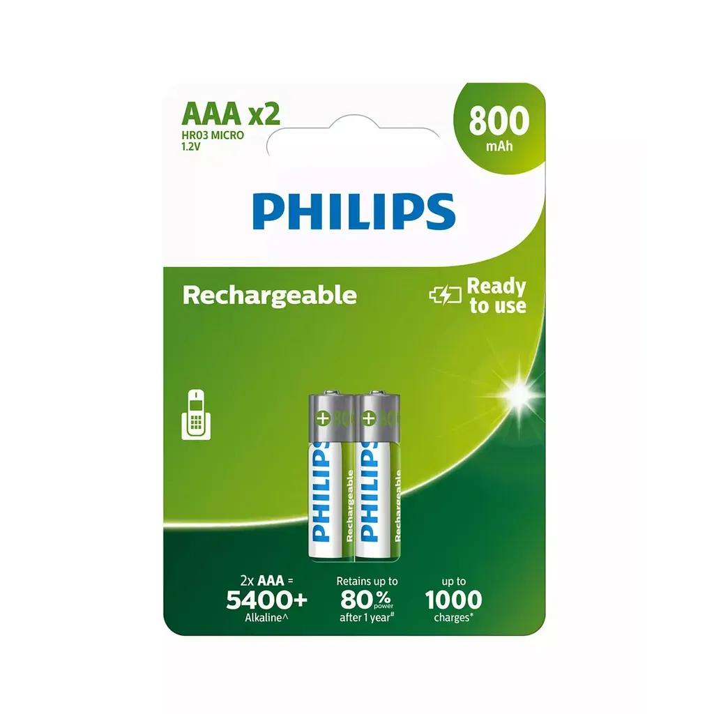 PhilipsR03B280.GRS-Ni-Mh2HR03AAA800mAh1.2V