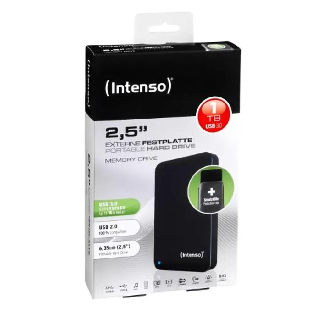PortableHDDIntenso1TB3.02.5BlackMemoryDrive