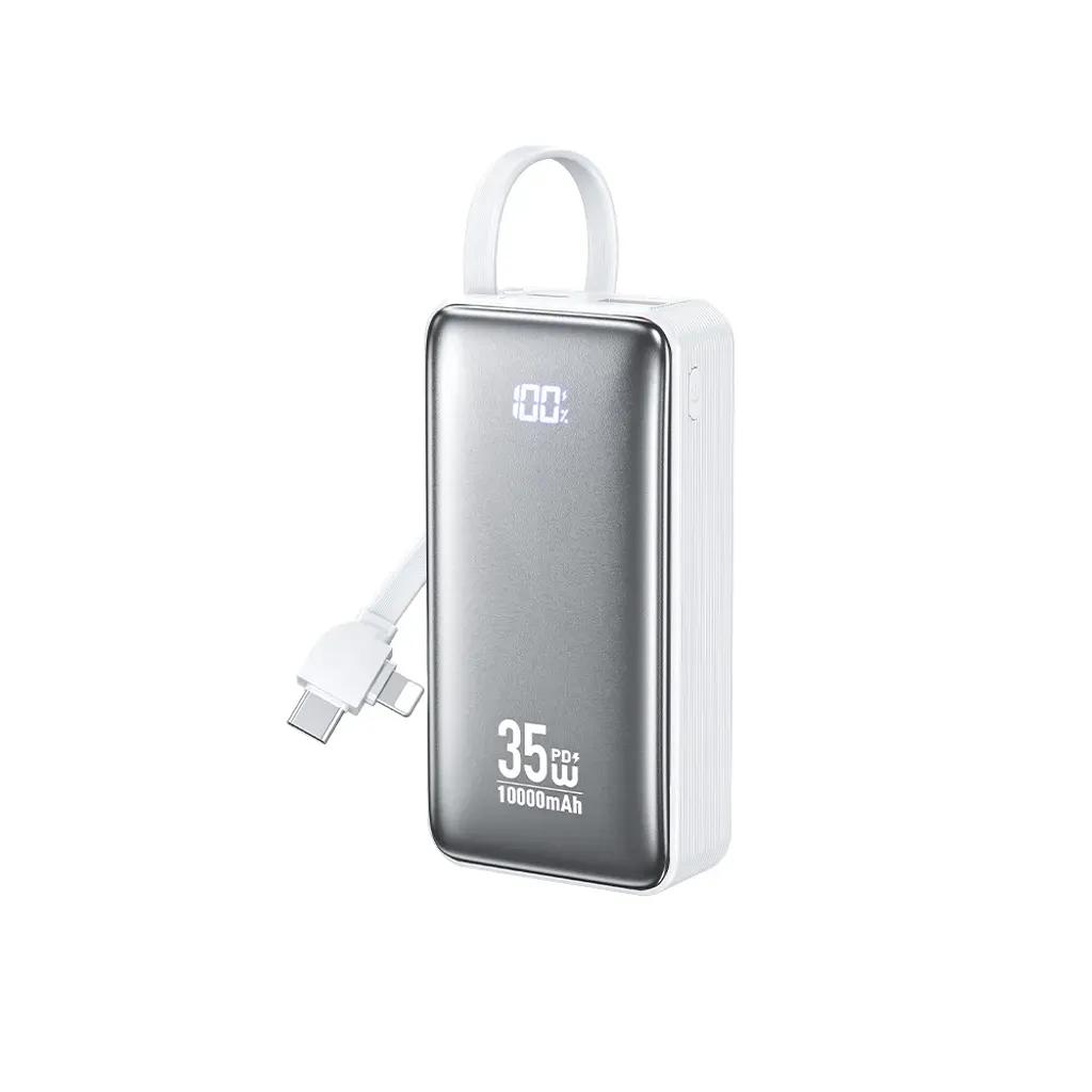 PowerBank10000mAhPD35WWKWP-612USB-CLightning