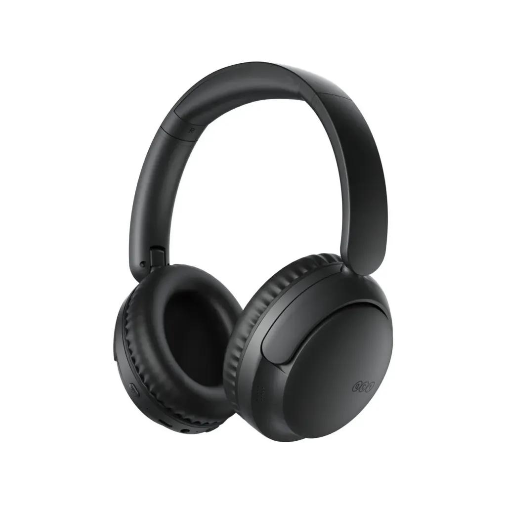 QCYH2SLiteHeadphonesBlack-Type-CBluetoothClearCallENCiOSAndroid60hours10m40mm