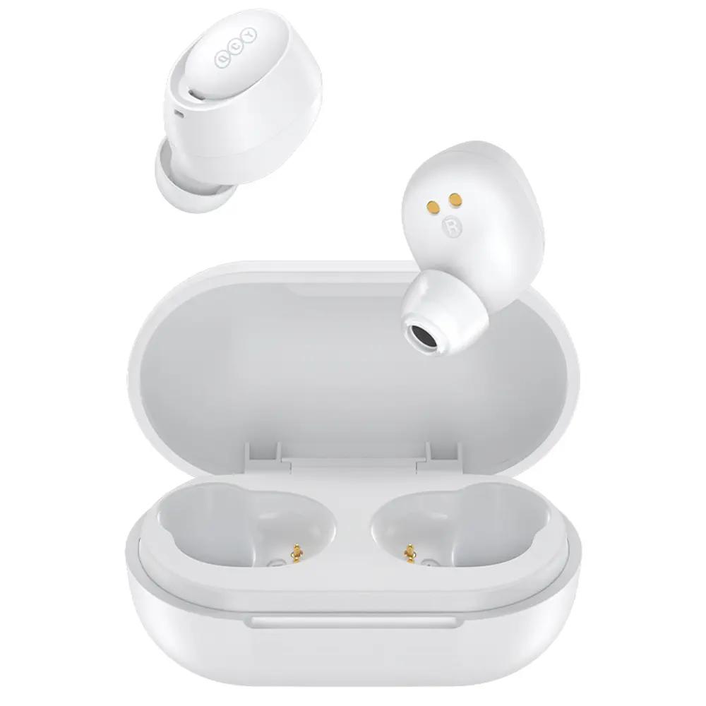 QCY Arcbuds Lite T27 White, Bluetooth 5.3 ENC IPX4 Sweatpfoof 8h - 32h battery, 68ms latency_1.webp