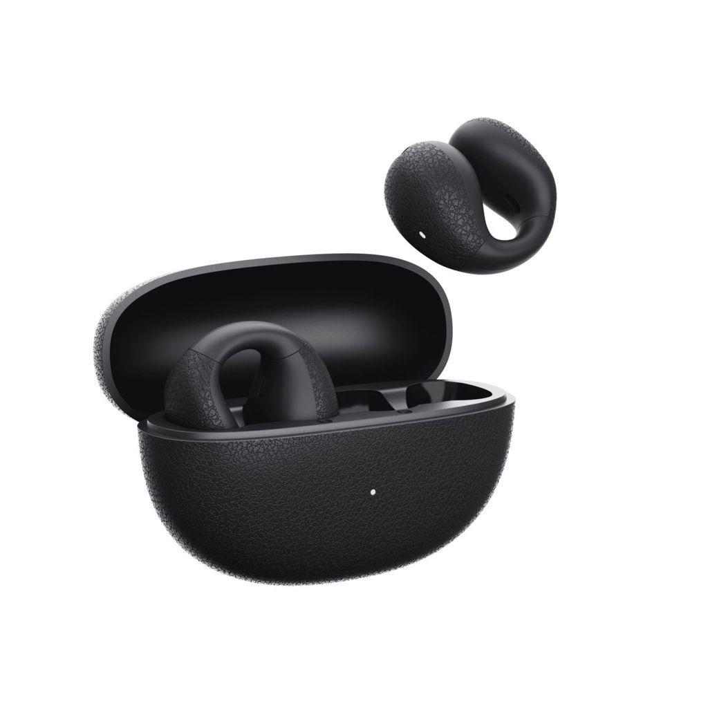 QCYCrosskyC10BlackOpenEarTPUEarclipIPX5CallNoiseReductionBT5.4Earbuds30h