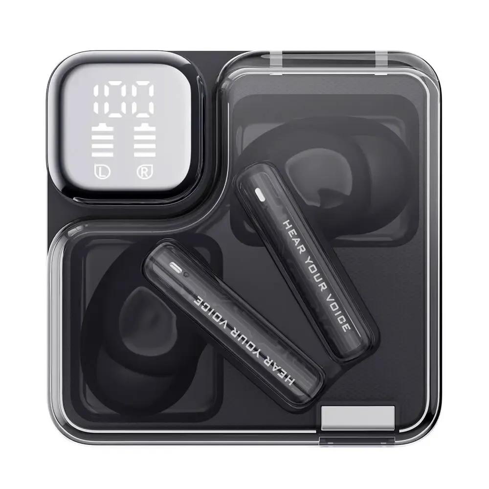 QCY Melobuds Neo Black - TWS BT Earbuds with LED Display Dual Connection Anti-air calls 7h