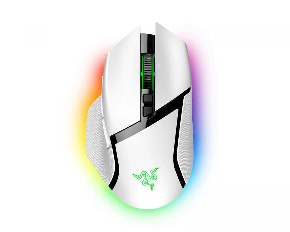 Razer BASILISK V3 PRO WHITE WIRELESS - Optical Switches - Tilt Wheel - 11 Buttons - 30k Sensor_1.webp