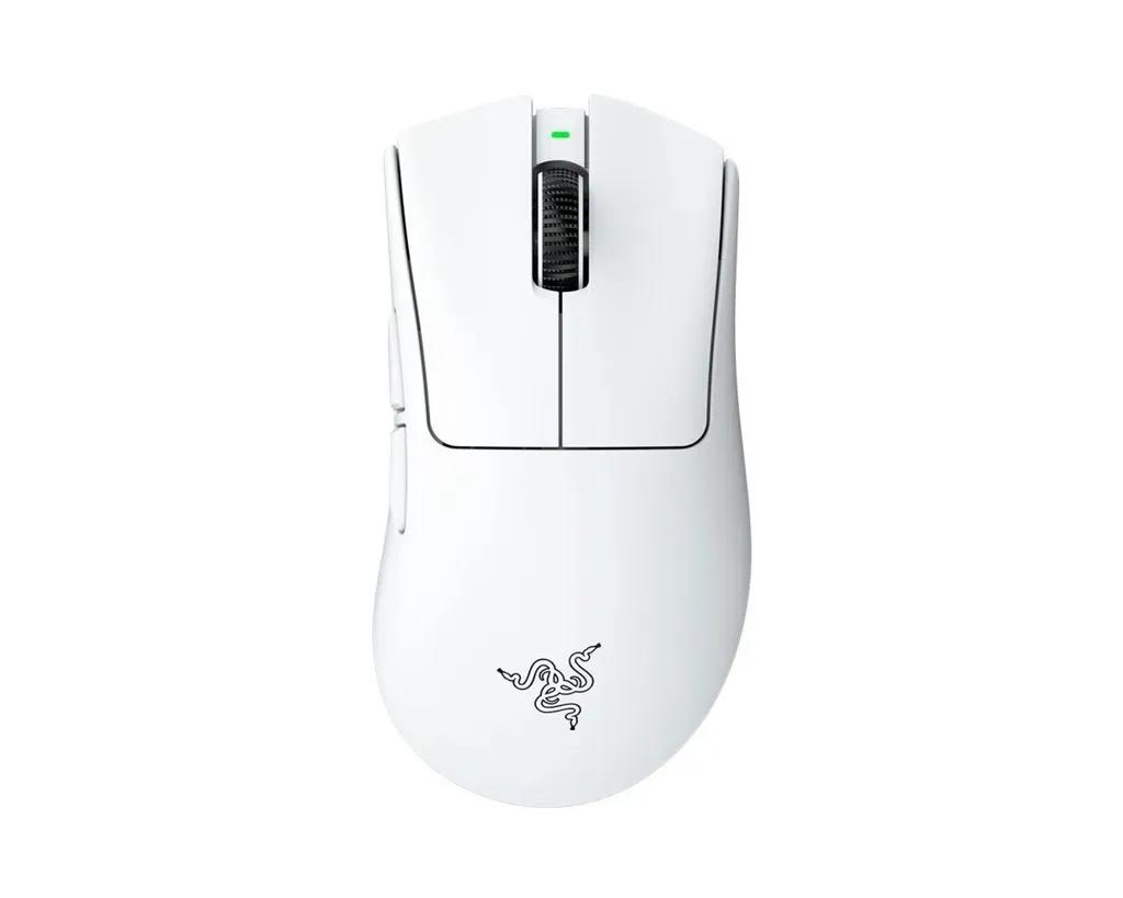 RazerDEATHADDERV4PROWHITE-57gWirelessGamingMouse-Ergonomic-120HoursBattery-45KDPI