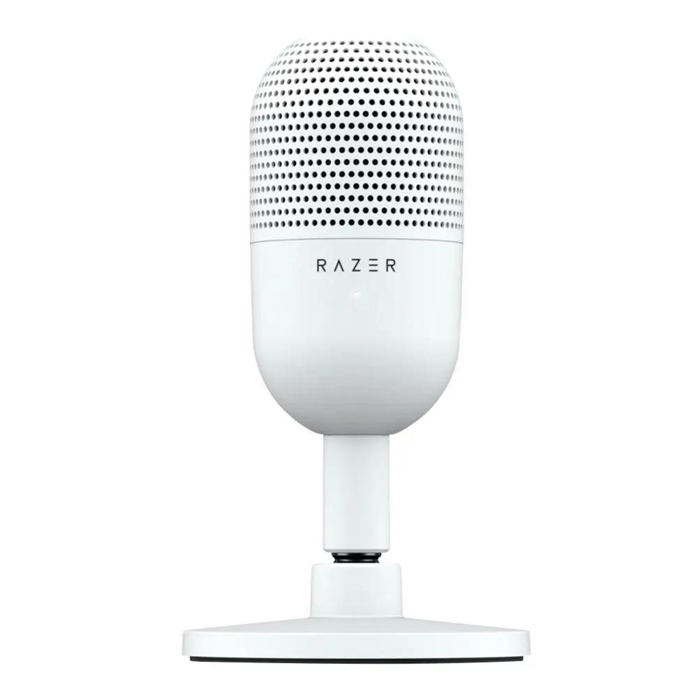 Razer SEIREN V3 MINI MERCURY - USB Condenser Microphone - Build-in Shock Absorb - Mute Button_1.webp