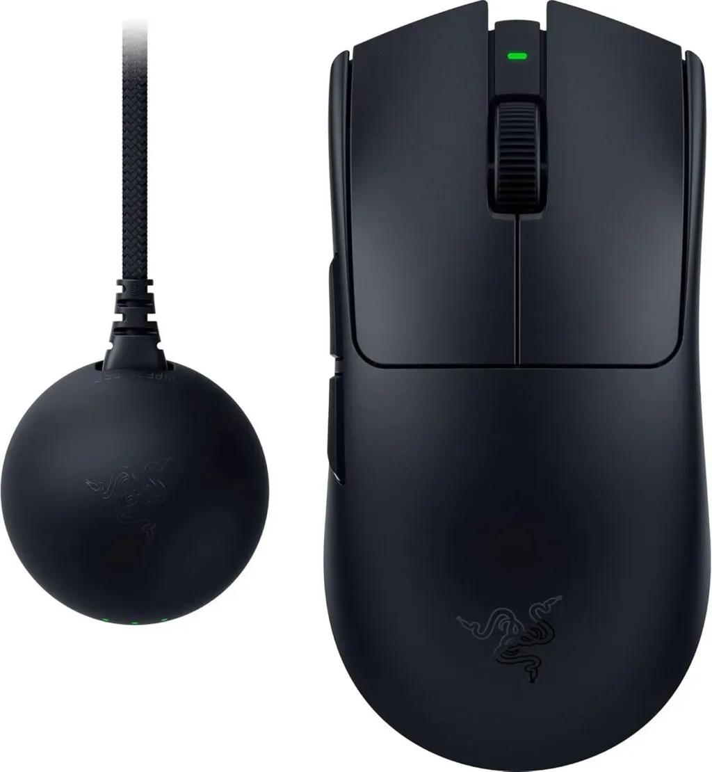 RazerVIPERV4PROBlackWirelessGamingMouse49g8KPollingRate50KDPI180hBattery