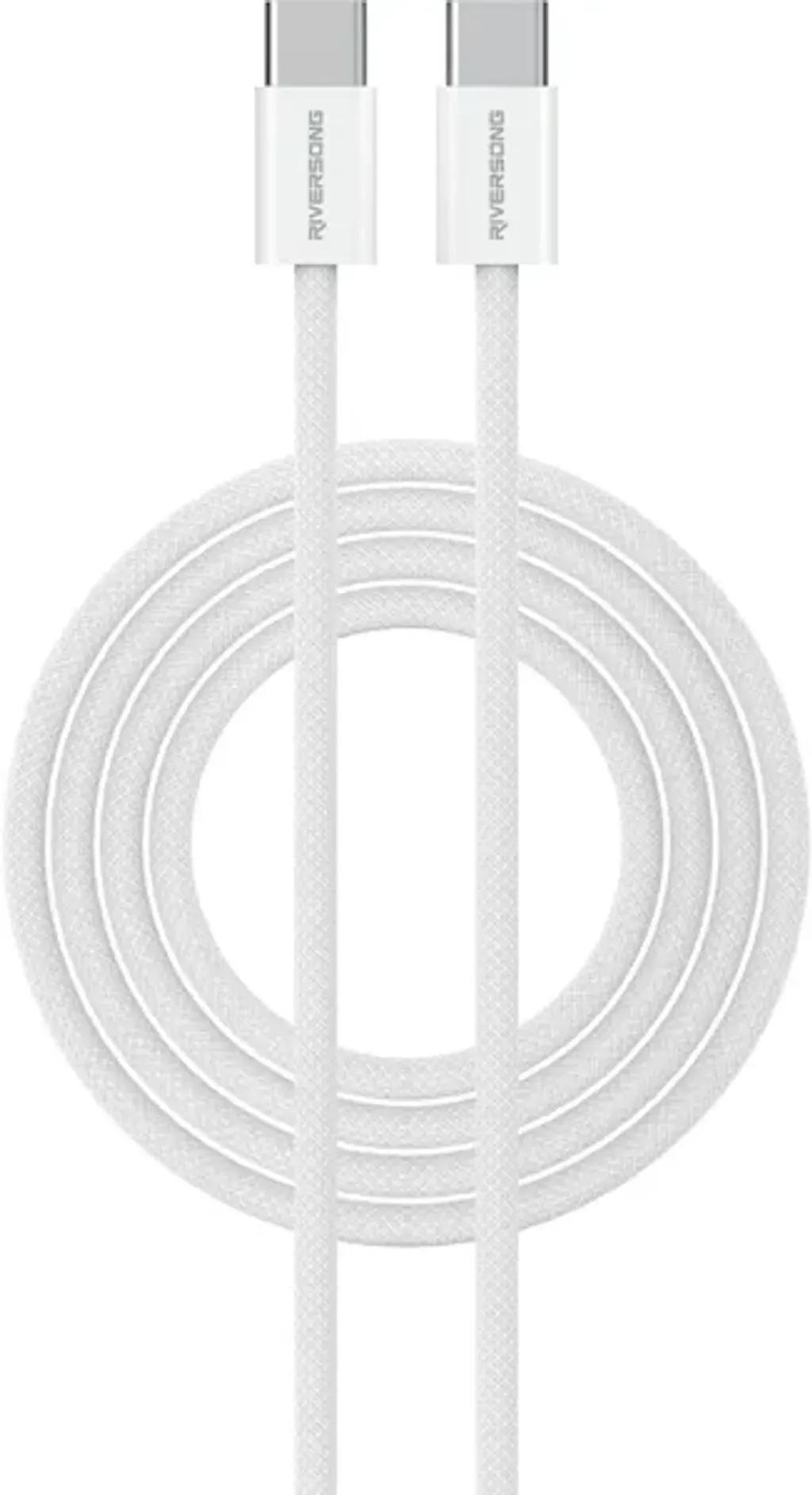 RiversongCableType-CtoType-C60WLotus102mLightGray