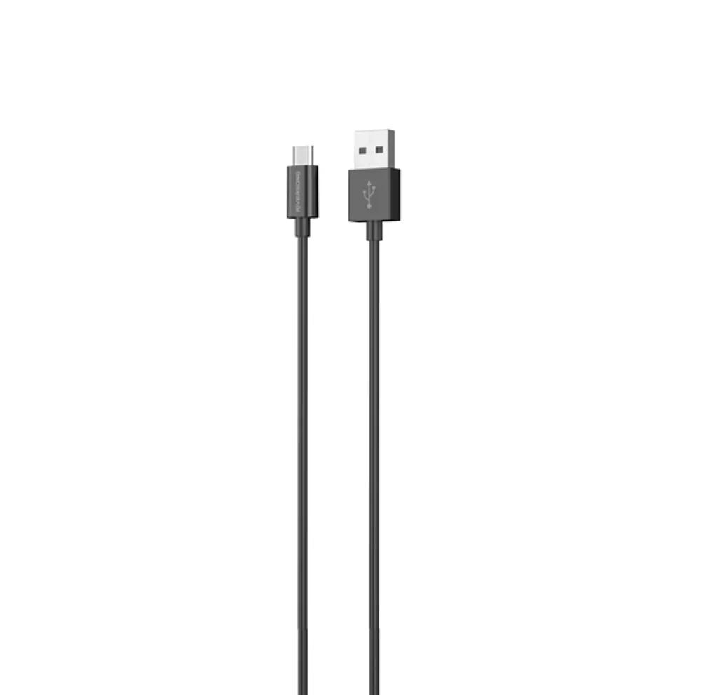 Riversong Cable USB to Micro USB 3A Lotus 08 1.2m Black_1.webp