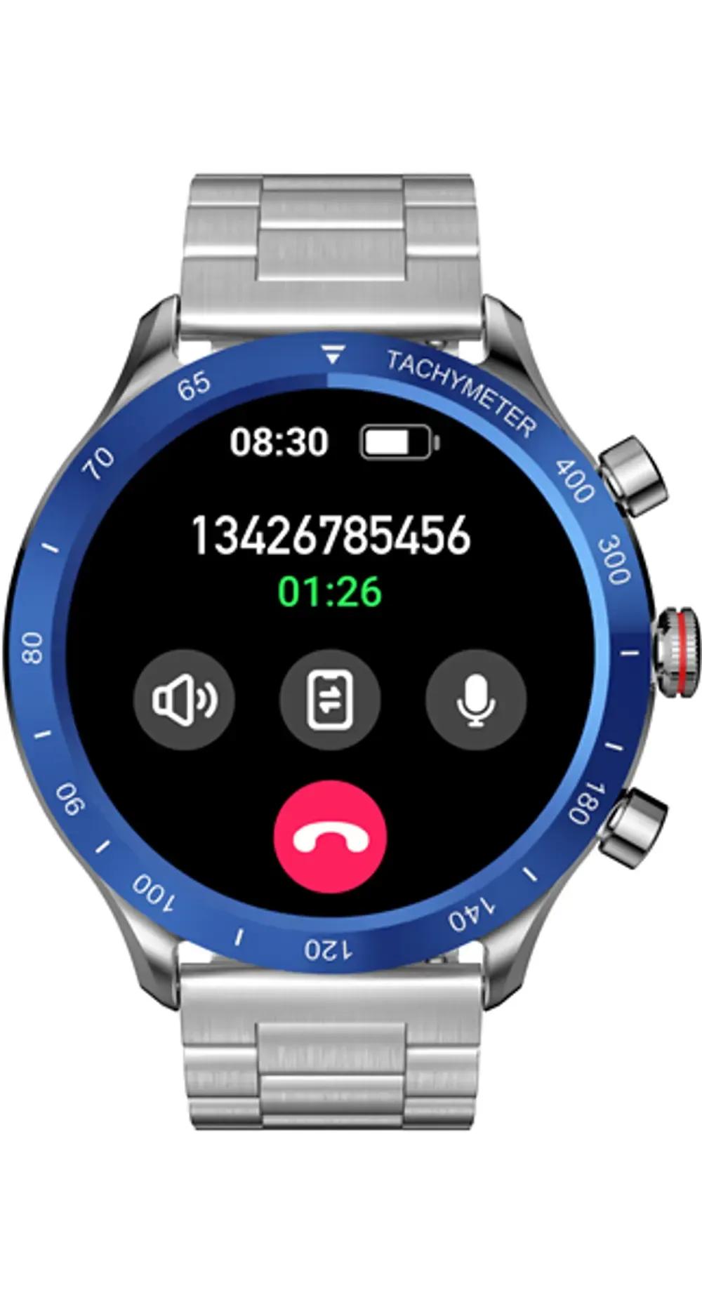Riversong Smartwatch Motive 9 Max Silver