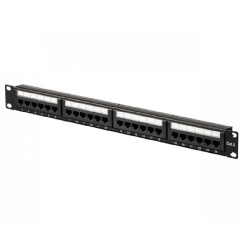 SAFEWELL-PatchPanelCat6UTP24port19inch1U