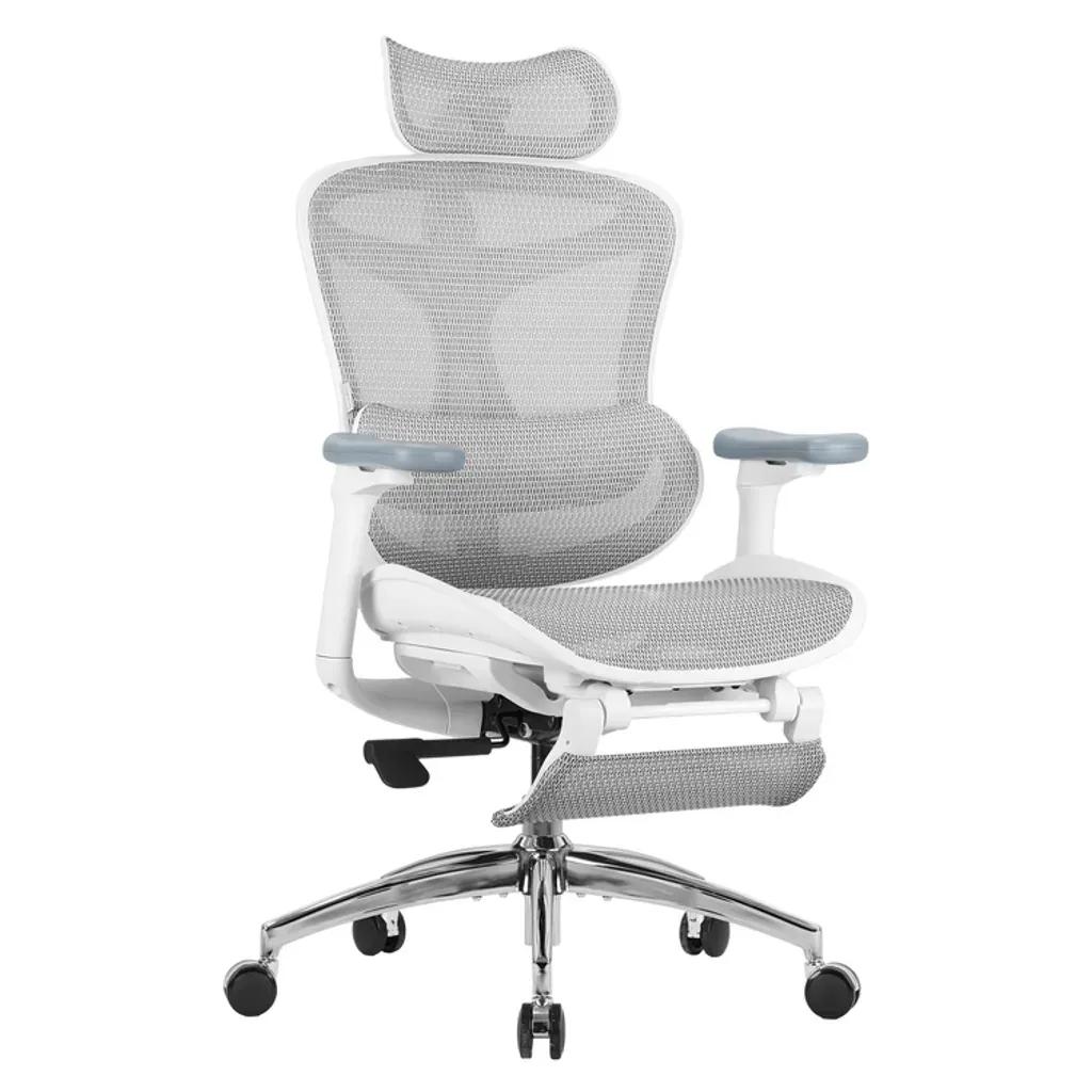 SIHOOERGONOMICCHAIRDOROC300OFFWHITEwithFootrest