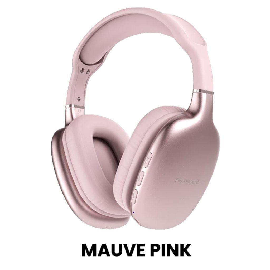 SONICGEARBT5.4HEADPHONES2024AIRPHONE6MAUVEPINK